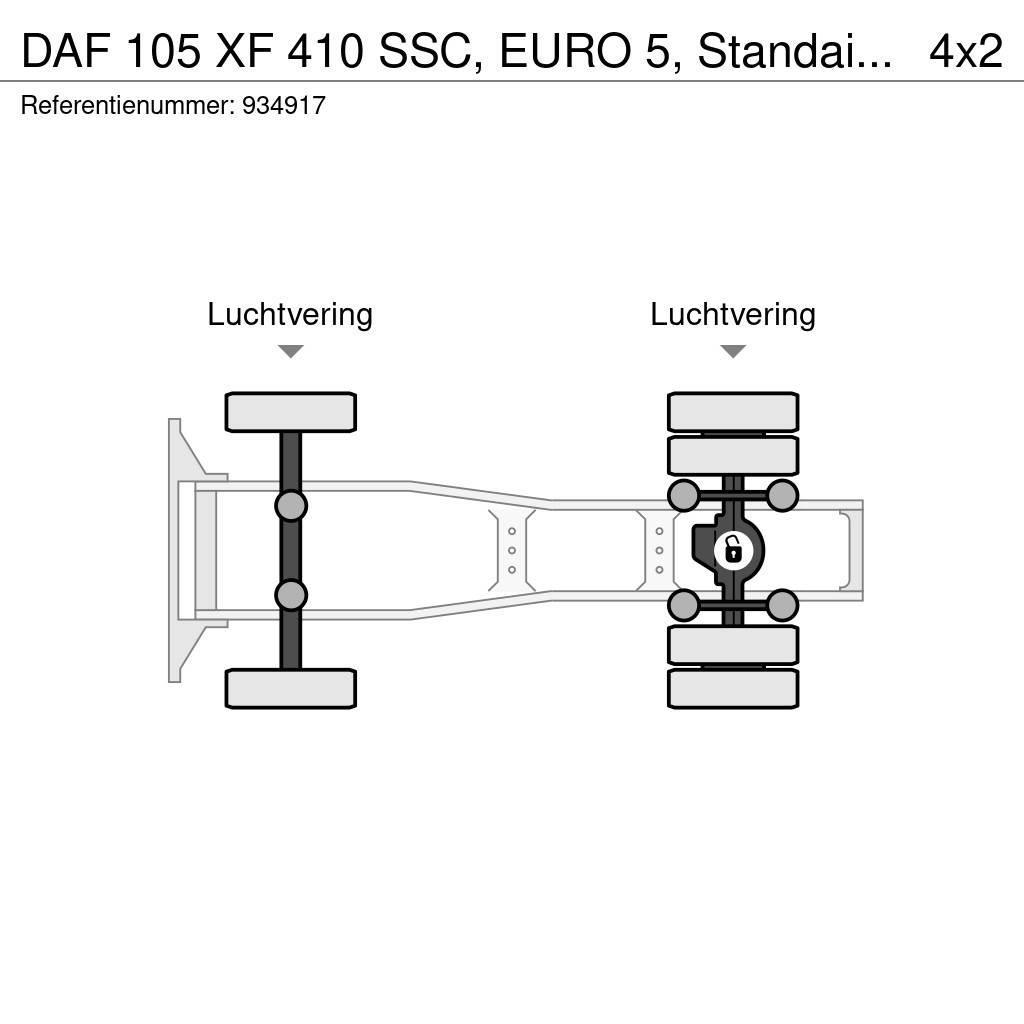 DAF 105 XF 410 SSC, EURO 5, Standairco Vlačilci