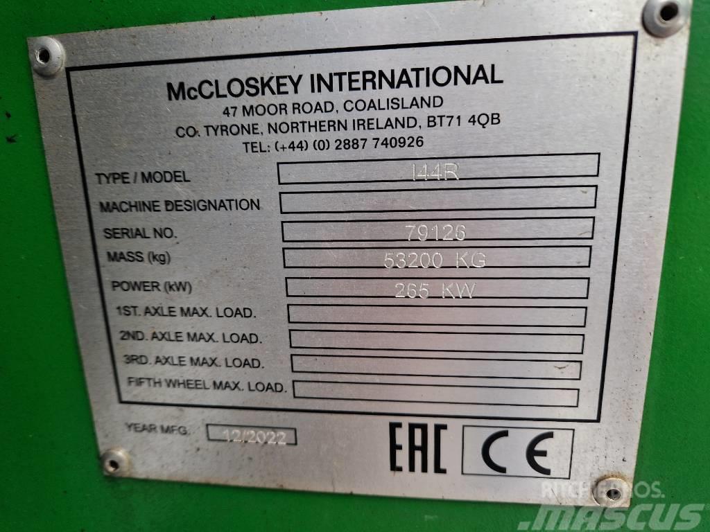 McCloskey I44RV3 Drobilci