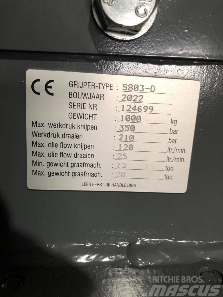 Zijtveld S803-D Sorting Grapple CW40 Grabeži