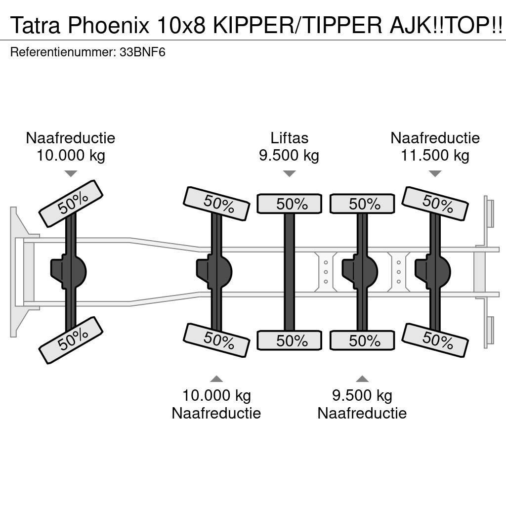 Tatra Phoenix 10x8 KIPPER/TIPPER AJK!!TOP!! Kiper tovornjaki
