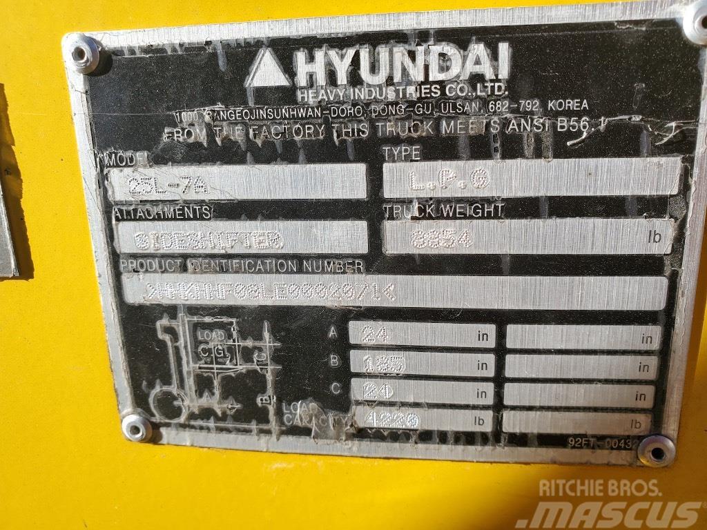 Hyundai 25 L-7 A Viličarji - drugo