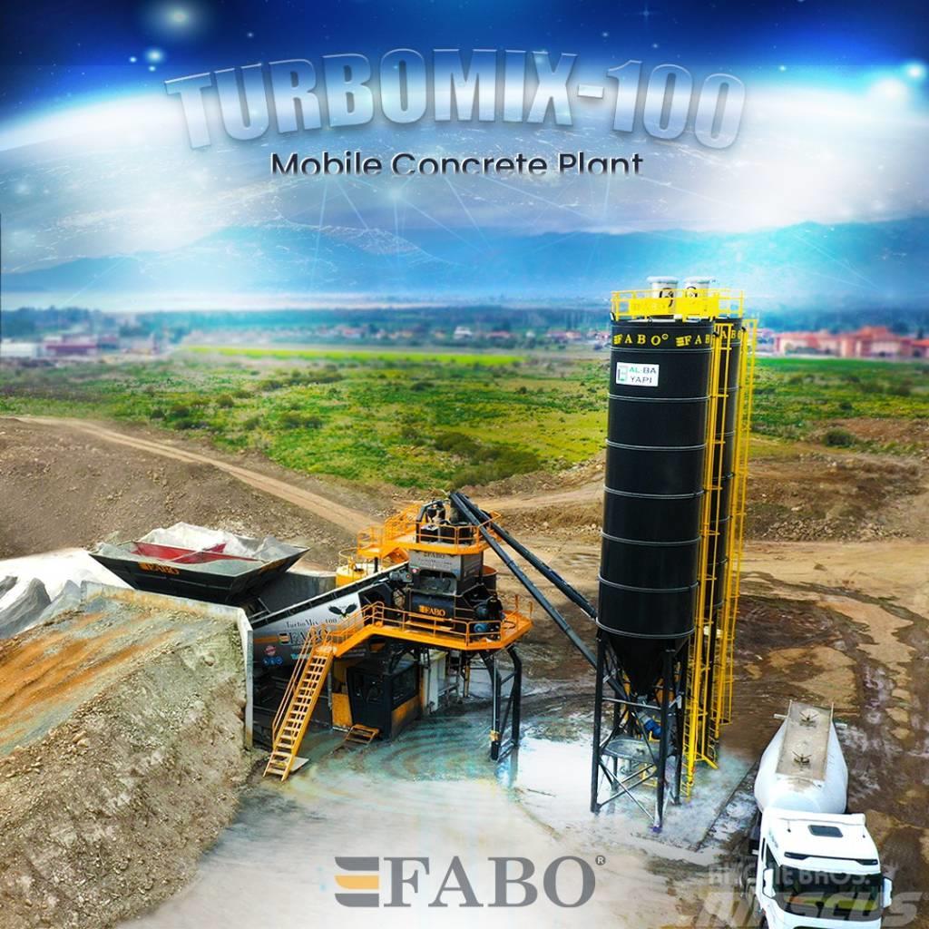  TURBOMIX-100 Mobile Concrete Batching Plant Pripomočki za betonska dela