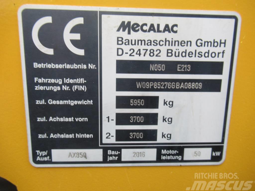 Mecalac AX 850 35KM/H Kolesni nakladalci