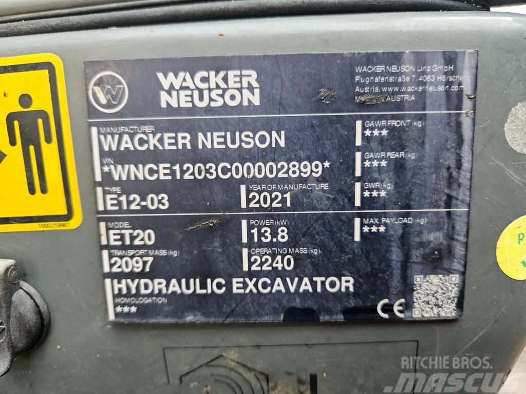 Wacker Neuson ET 20 Mini bagri <7t
