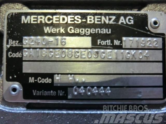  Getriebe / transmisson G240 Rezervni deli in oprema za dvigala