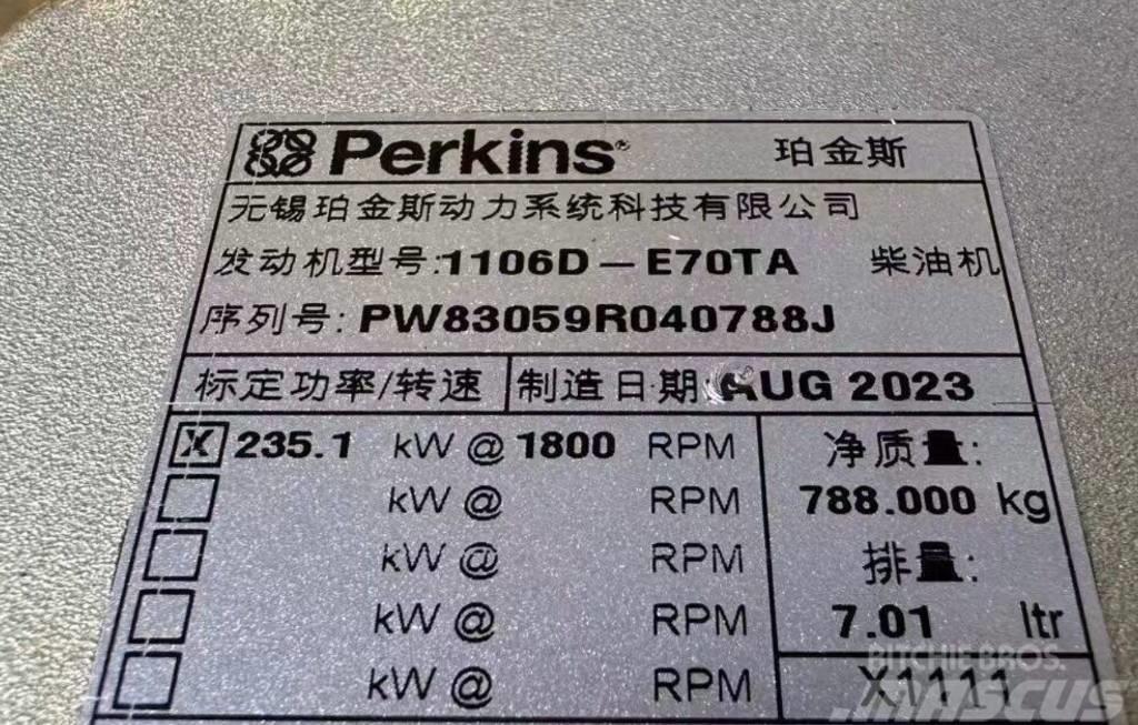 Perkins Series 6 Cylinder Diesel Engine 1106D-70ta Dizelski agregati