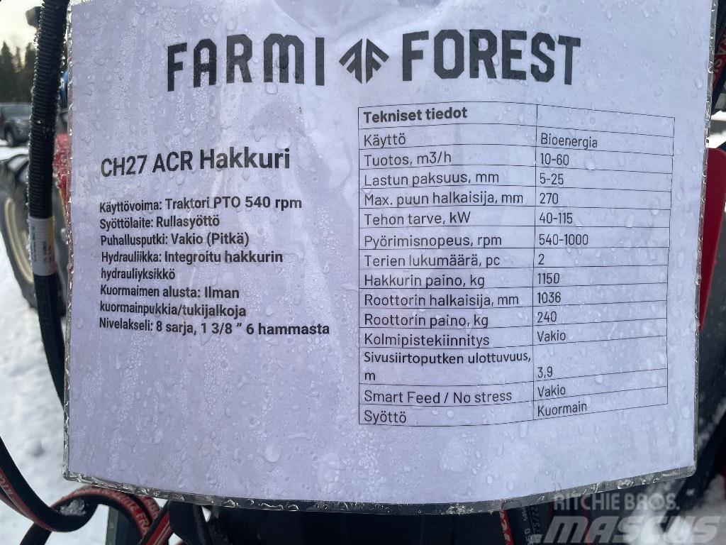 Farmi Forest CH27 Drobilci lesa