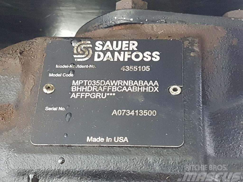 Sauer Danfoss MPT035DAWR-4355105-Load sensing pump Hidravlika