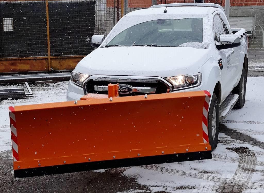 Megas Sniježna Ralica za terence - snow plough for cars Cestni plugi