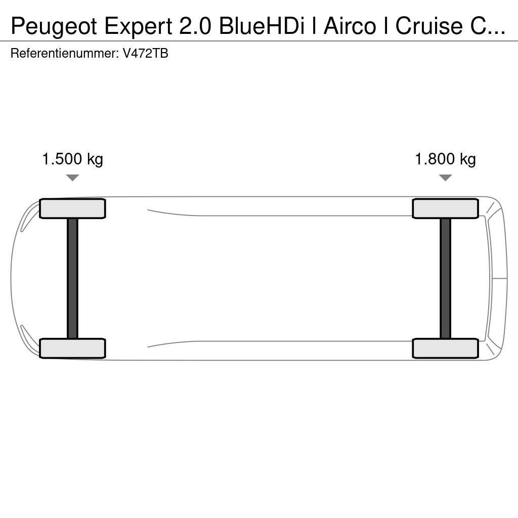 Peugeot Expert 2.0 BlueHDi l Airco l Cruise Control l Trek Zabojni kombi
