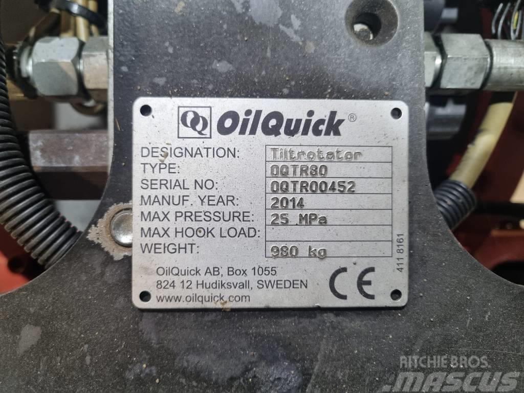  OilQuick/Rototilt OQTR80 tiltrotator Rotatorji