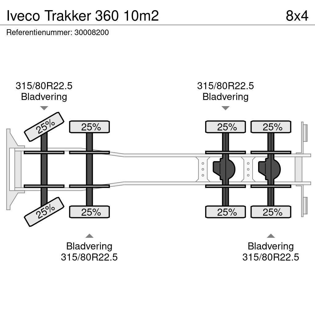Iveco Trakker 360 10m2 Avtomešalci za beton
