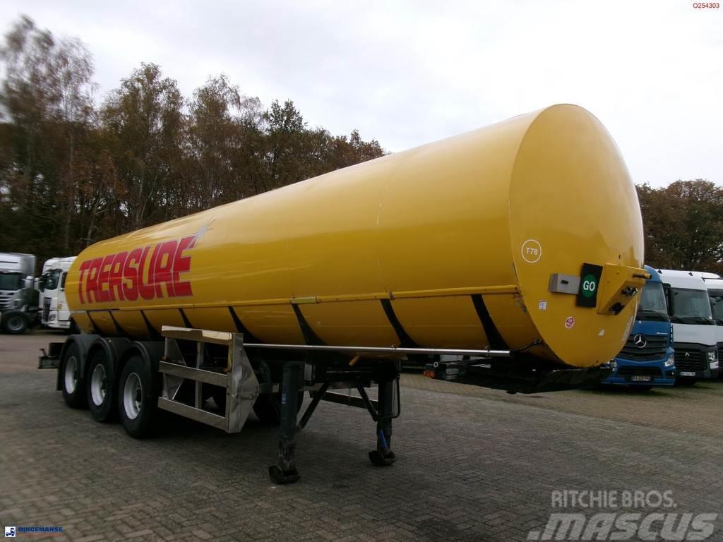  Crane Fruehauf Food (beer) tank inox 30 m3 / 2 com Polprikolice cisterne