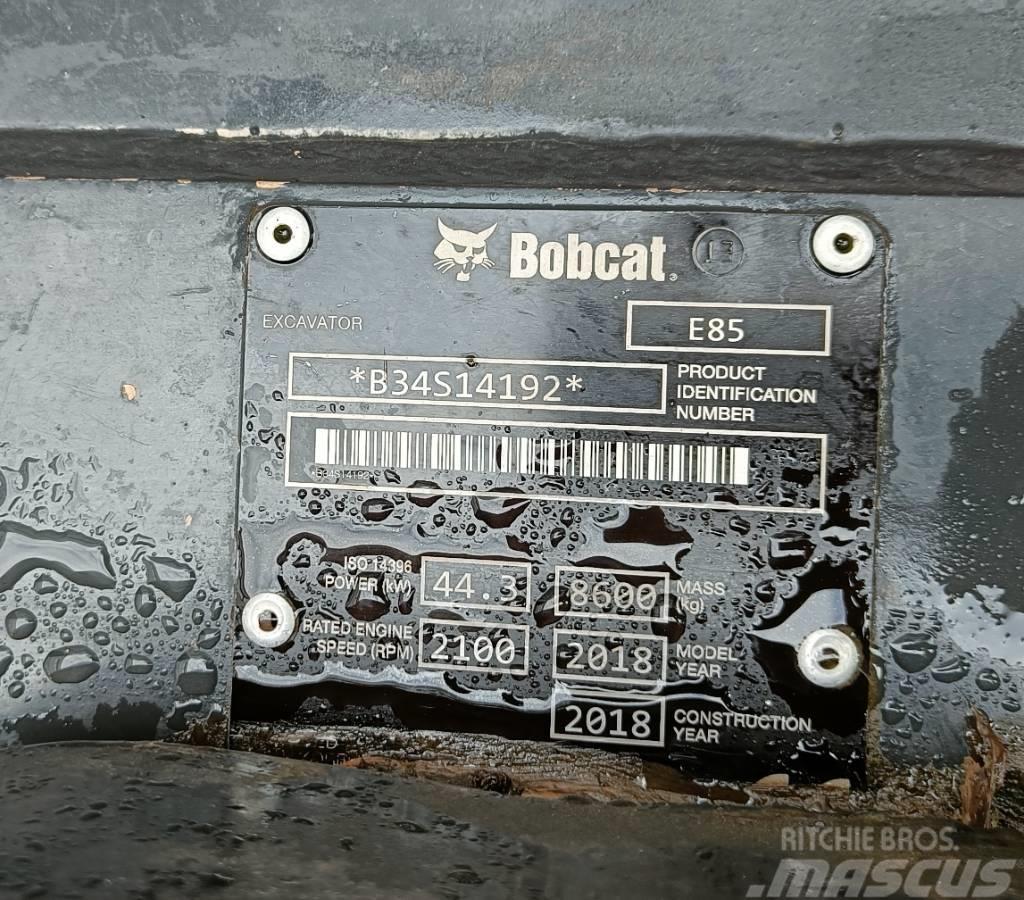 Bobcat E 85 / 8600kg / Midi bagri 7t – 12t