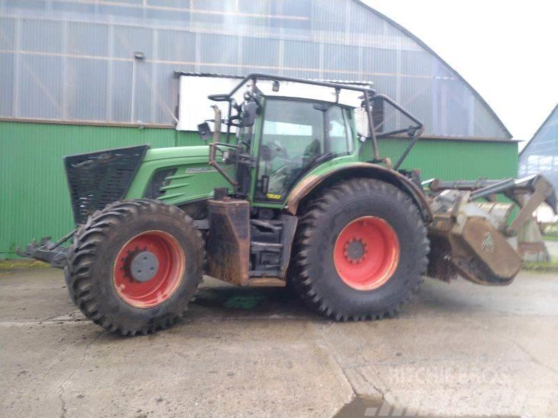 Fendt 939 Vario RüFa mit Forstfräse Traktorji