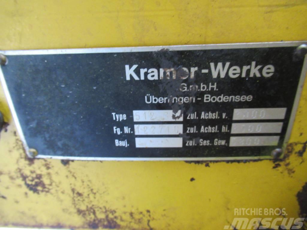 Kramer 512 SL KAUHA + PIIKIT Kolesni nakladalci
