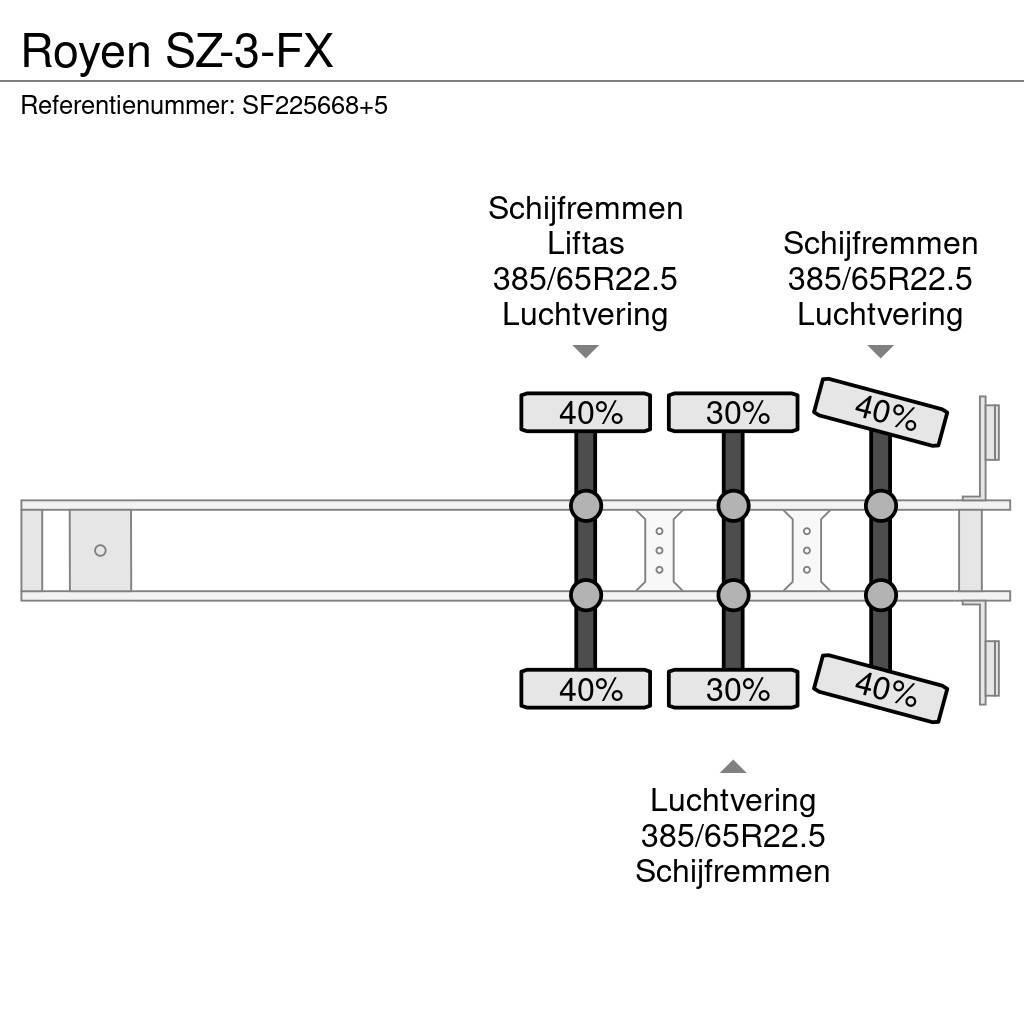  Royen SZ-3-FX Polprikolice zabojniki
