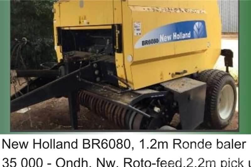 New Holland BR6080 - 1.2m - 2.2m pick up - roto feed Drugi tovornjaki