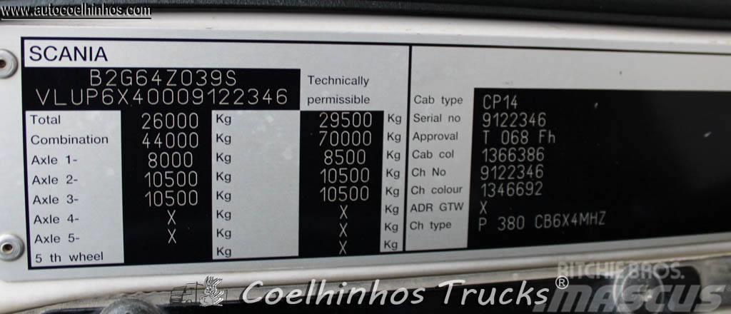 Scania P 380 + PK 15500 Kiper tovornjaki