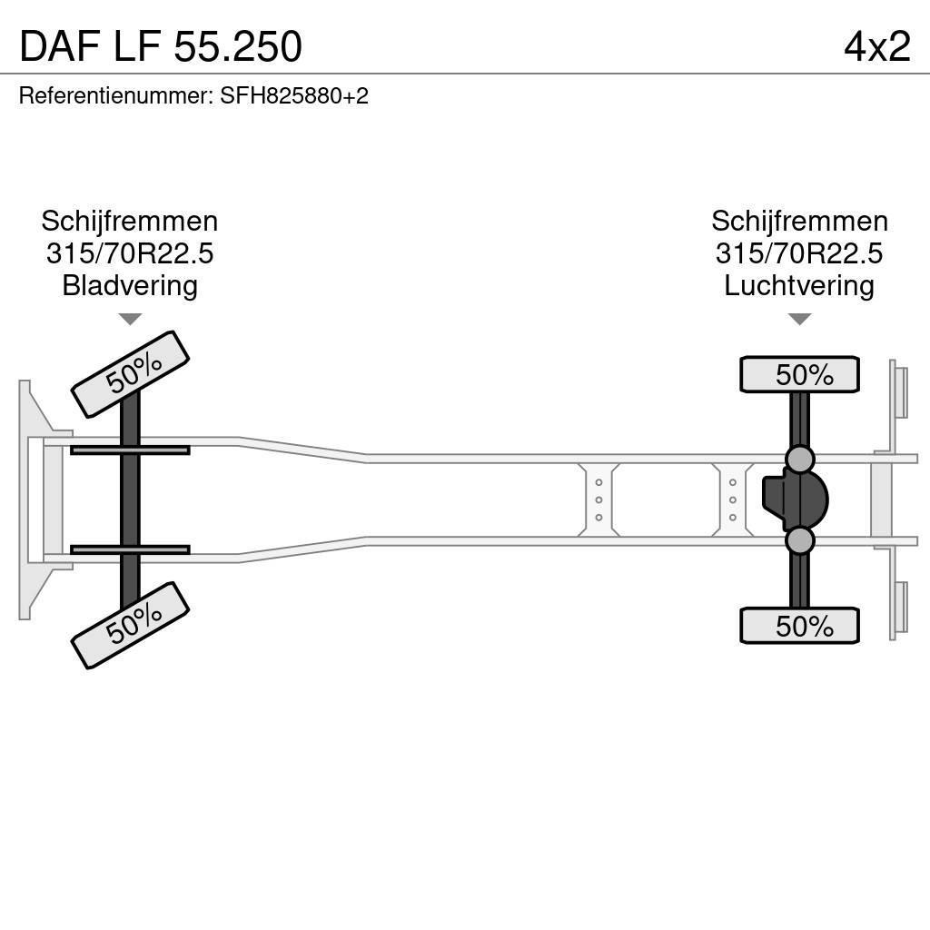 DAF LF 55.250 Tovornjaki zabojniki