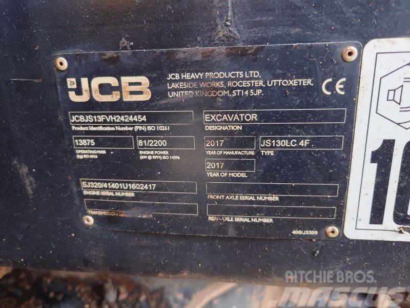 JCB JS 130 LC Bagri goseničarji
