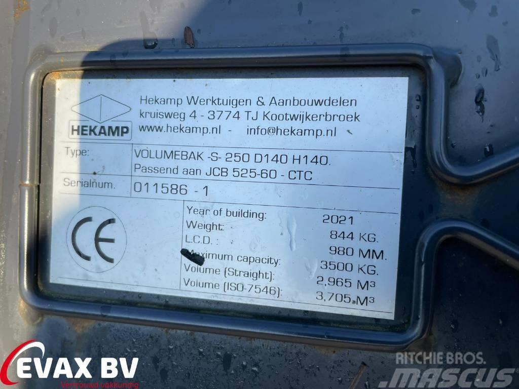 Hekamp Volumebak Q-fit / Compacttool Priključki za čelni nakladalec