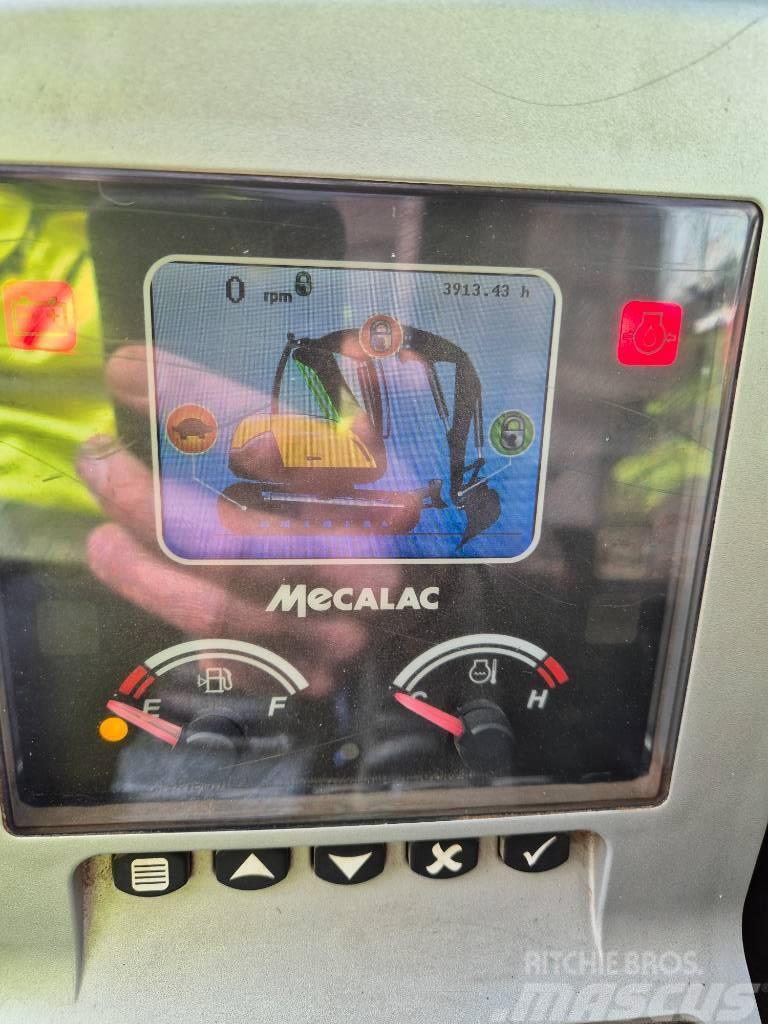 Mecalac MCR8 Midi bagri 7t – 12t