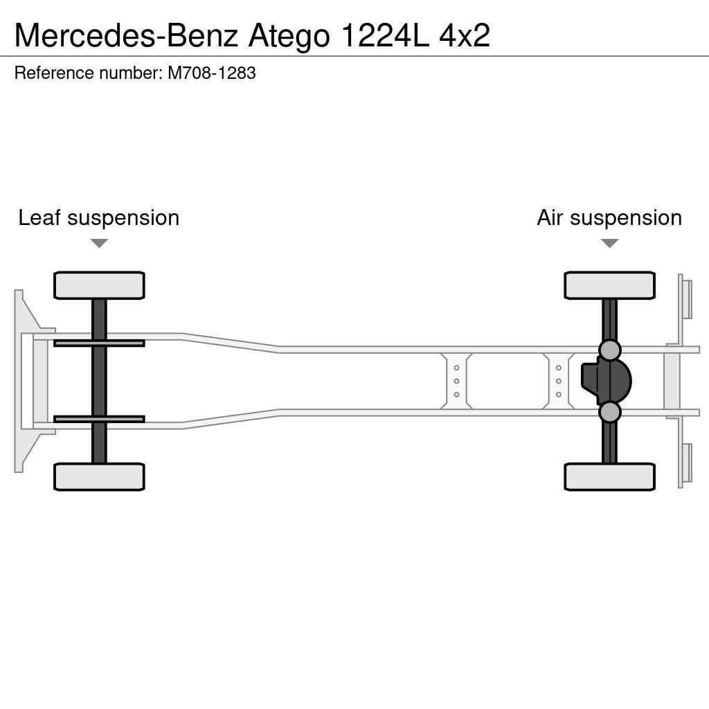 Mercedes-Benz Atego 1224L 4x2 Tovornjaki zabojniki
