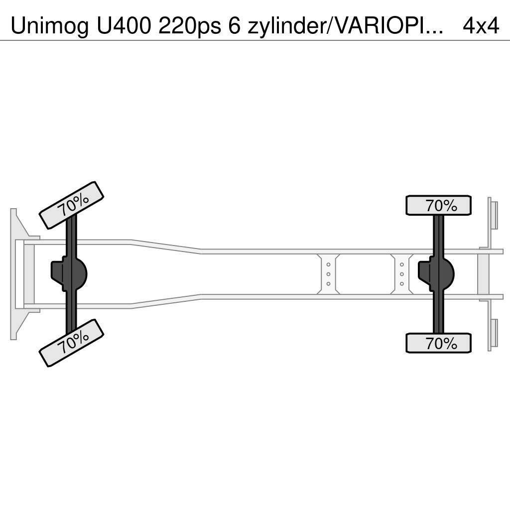 Unimog U400 220ps 6 zylinder/VARIOPILOT/HYDROSTAT/MULAG F Drugi tovornjaki