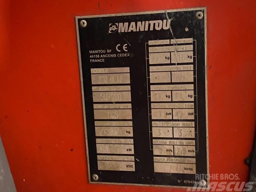 Manitou 120 AET J Zglobne dvižne ploščadi
