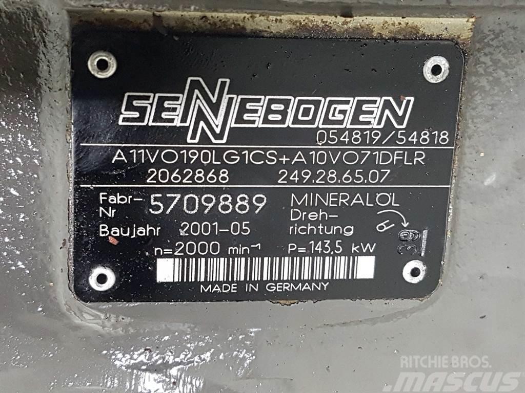 Sennebogen -Rexroth A11VO190LG1CS-Load sensing pump Hidravlika