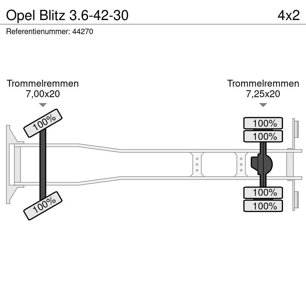 Opel Blitz 3.6-42-30 Tovornjaki s kesonom/platojem