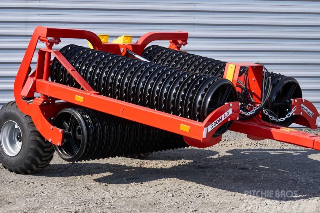 Agro-Factory Grom 6,3 roller/ rouleau cambridge 600 mm, 6,3m Valjarji