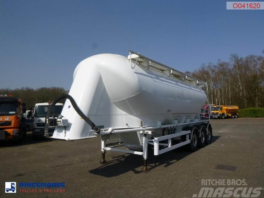 Spitzer Powder tank alu 37 m3 Polprikolice cisterne