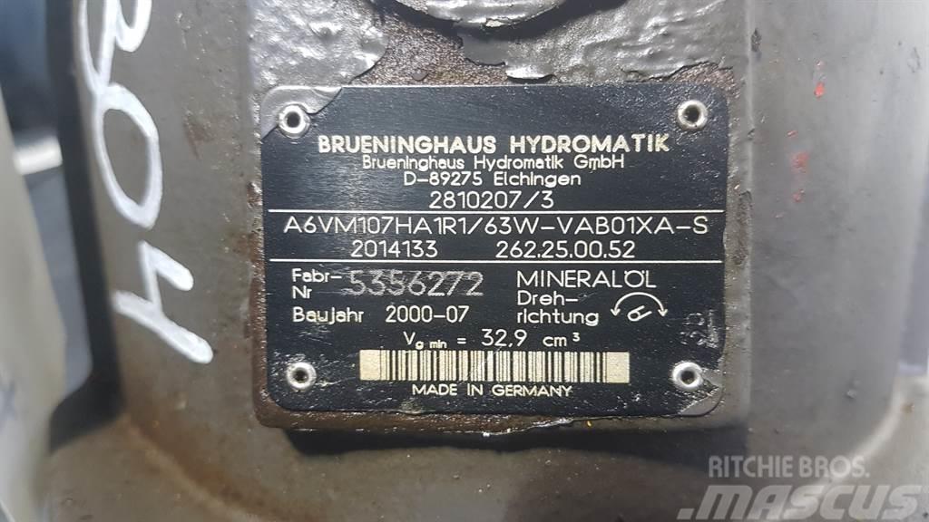 Brueninghaus Hydromatik A6VM107HA1R1/63W -Volvo L30-Drive motor/Fahrmotor Hidravlika