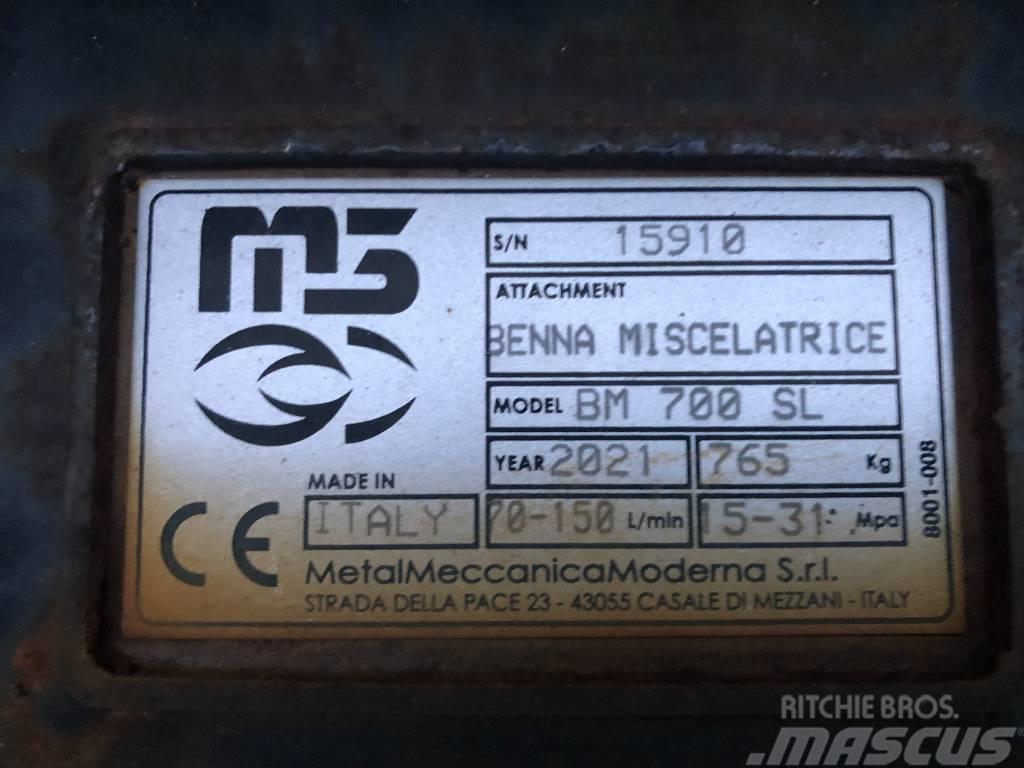 Magni CONCRETE MIXER BM 700 SL Drugi priključki in komponente