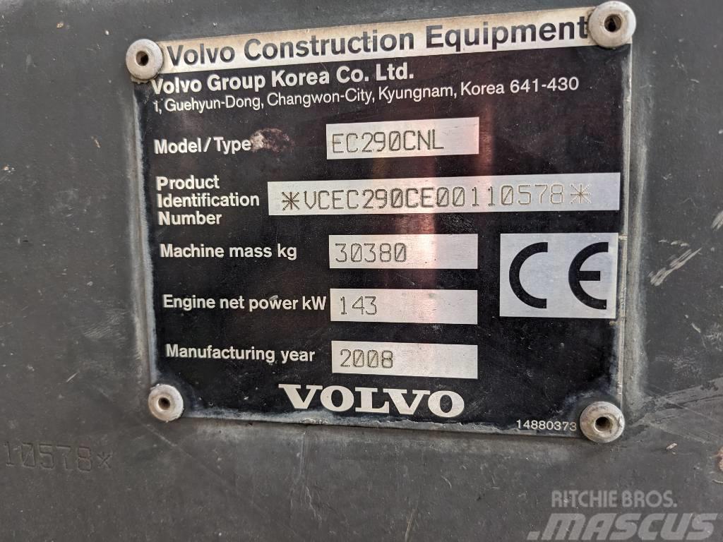 Volvo EC 290 C N L Excavat Bagri goseničarji