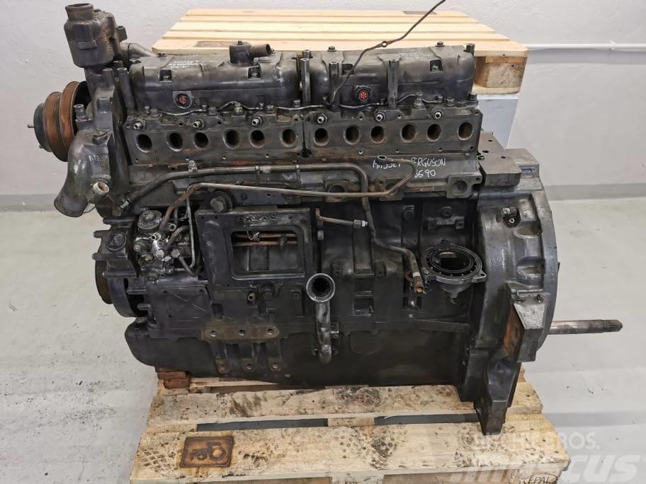 Massey Ferguson 8690 {Agco Power Sisu 84CTA-4V SCR} engine Motorji