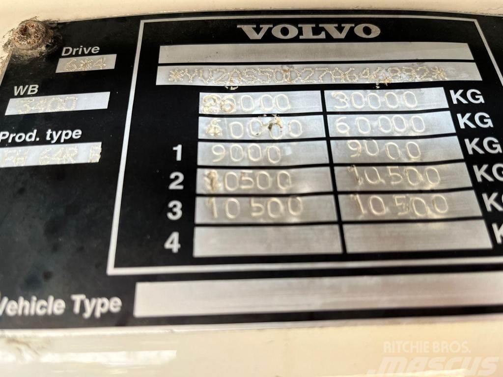 Volvo FH 13 520 6x4 VEB+ / FULL STEEL / BOX L=4560 mm Kiper tovornjaki