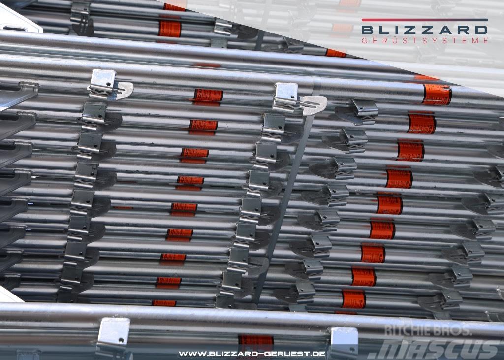 Blizzard S70 488 m² neues Gerüst aus Stahl + Aluböden Gradbeni odri