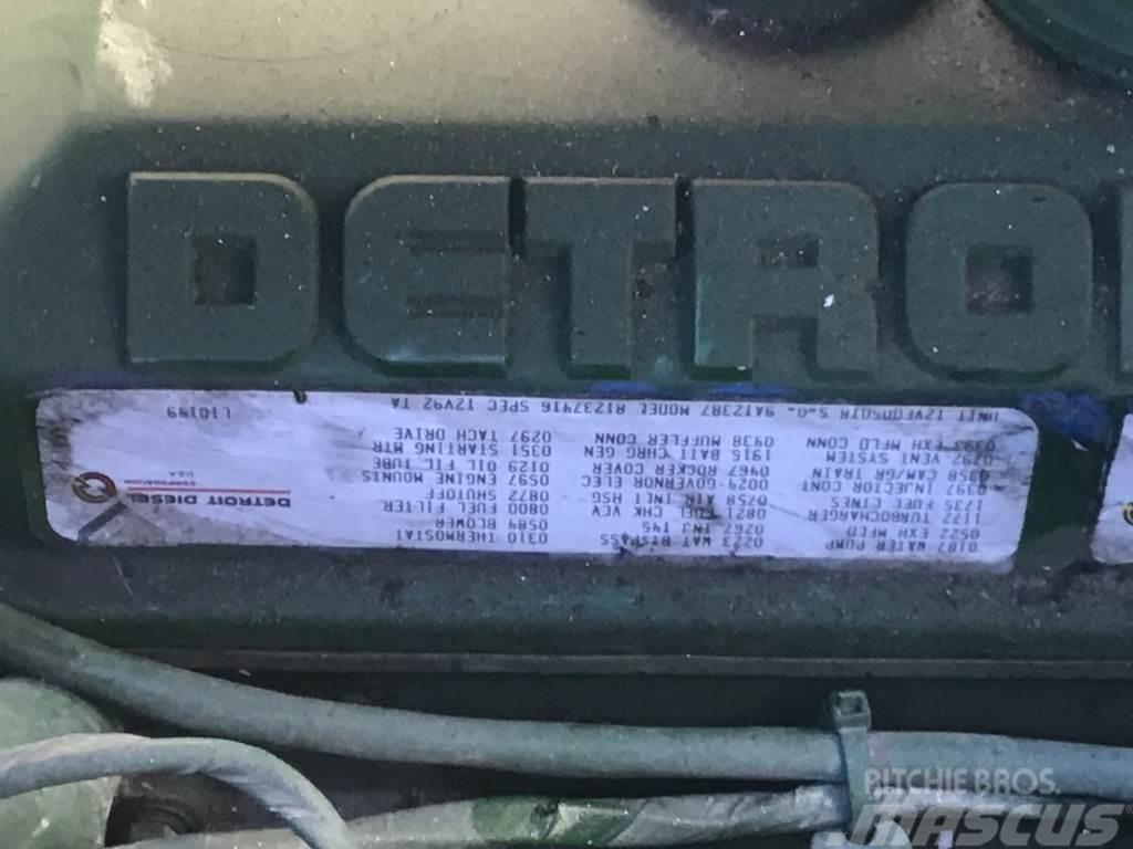 Detroit Diesel 12V92 TA GENERATOR 500KVA USED Dizelski agregati