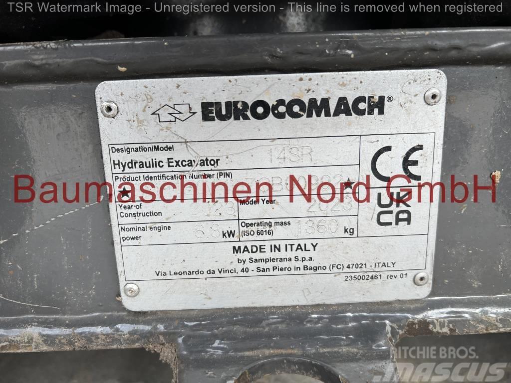 Eurocomach 14SR -Demo- Mini bagri <7t