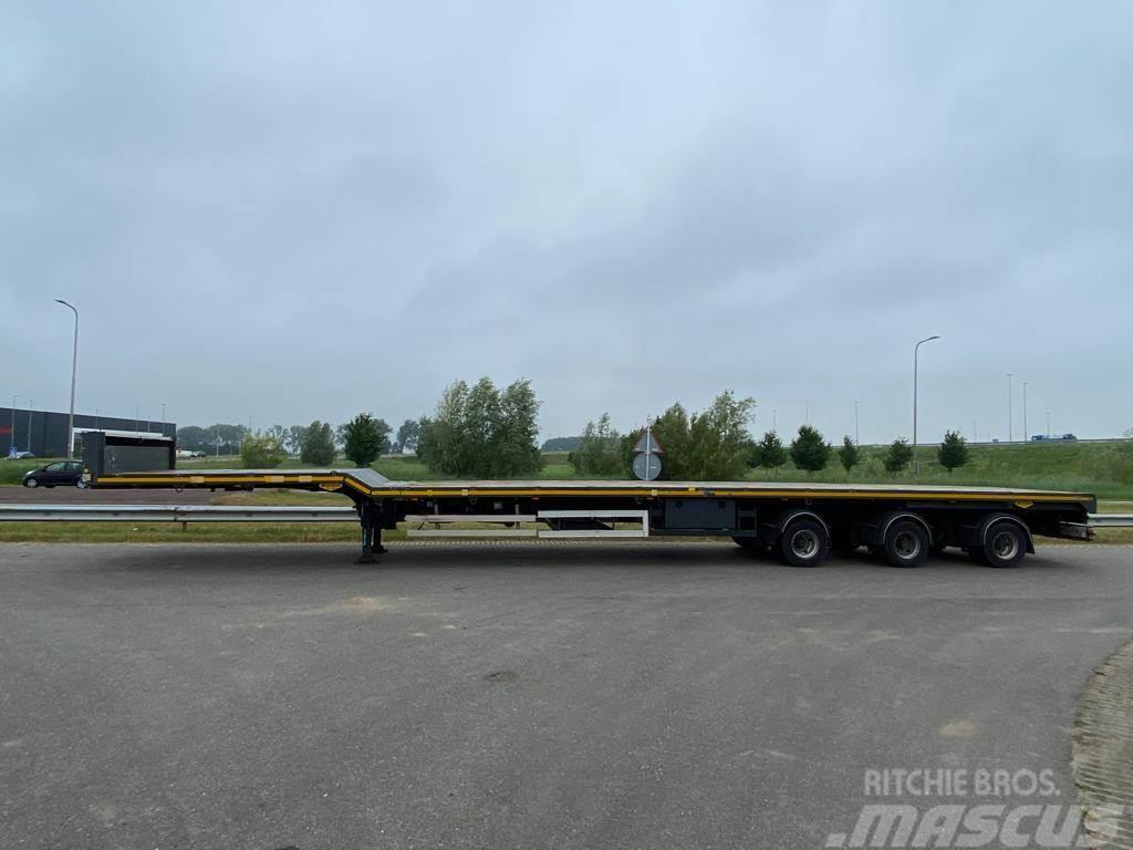 Broshuis 5 AOU-68/3-15 trailer 3 x extendable Windmill Tran Plato/keson polprikolice
