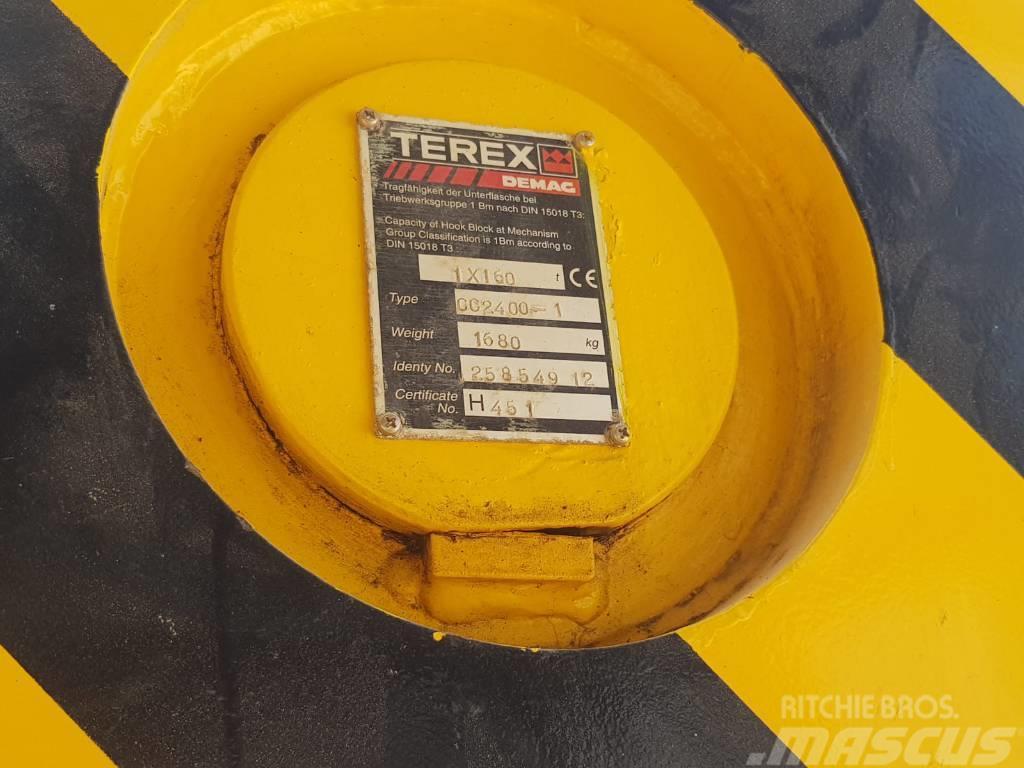 Terex Demag CC2400-1 Dvigala na gosenicah