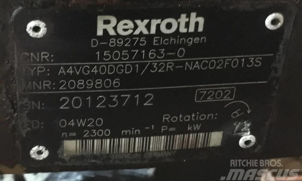 Rexroth A4VG40R Hidravlika
