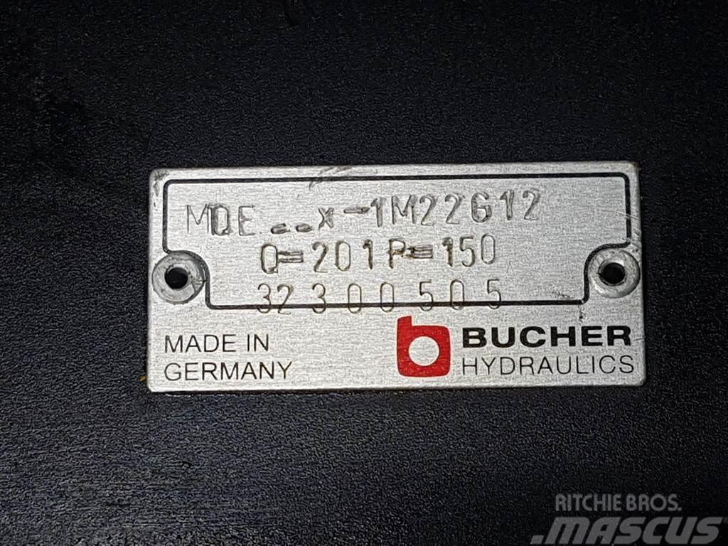 Bucher Hydraulics MQE**x - 1M22G12 - CITYCAT 5000 - Valve Hidravlika