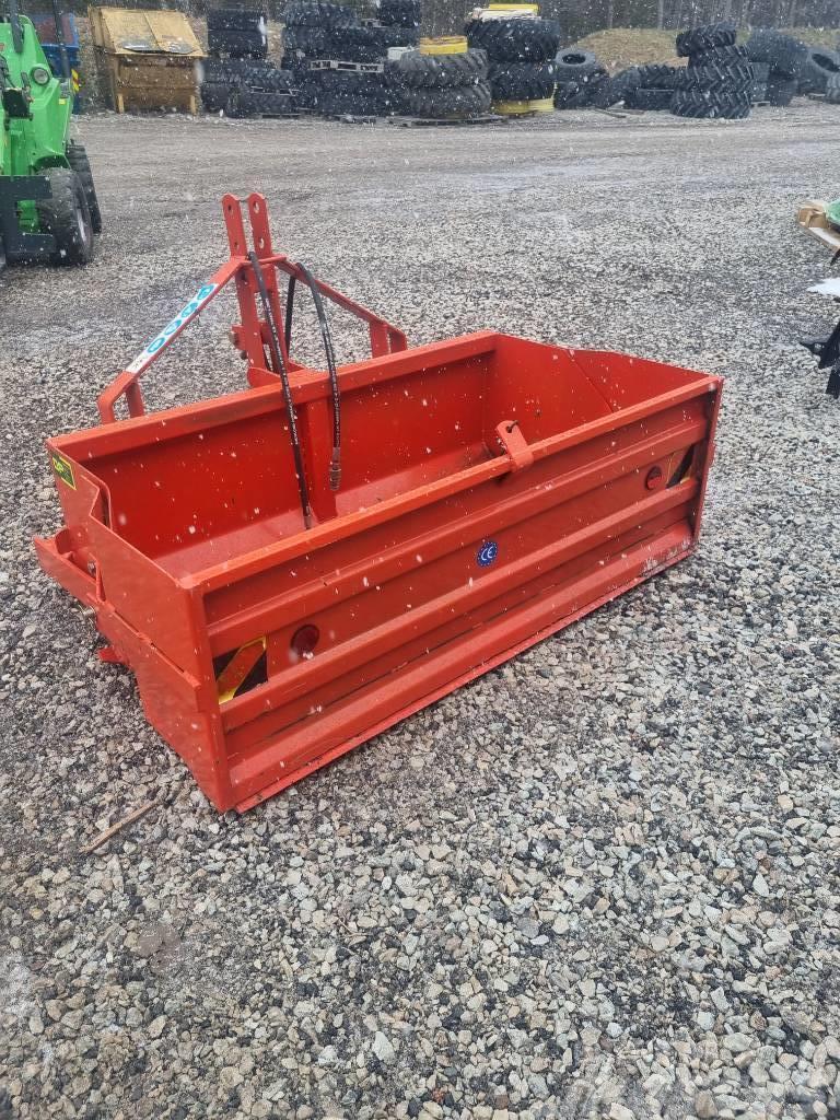  Hydraulisk skopa 3-punkt Priključki za kompaktni traktor