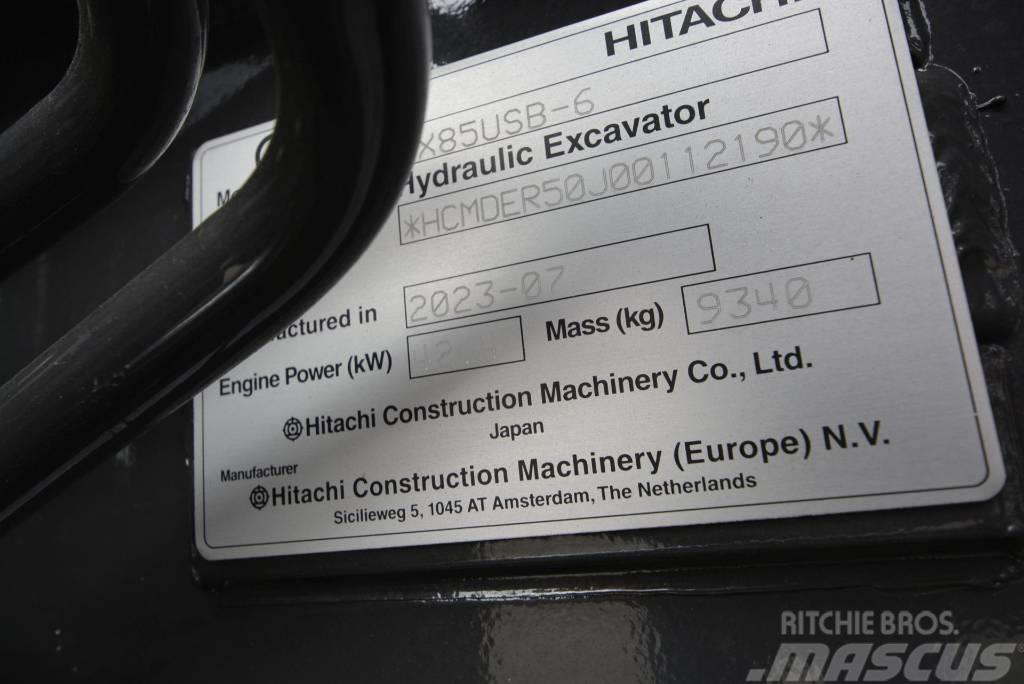 Hitachi ZX 85 USB-6 Midi bagri 7t – 12t