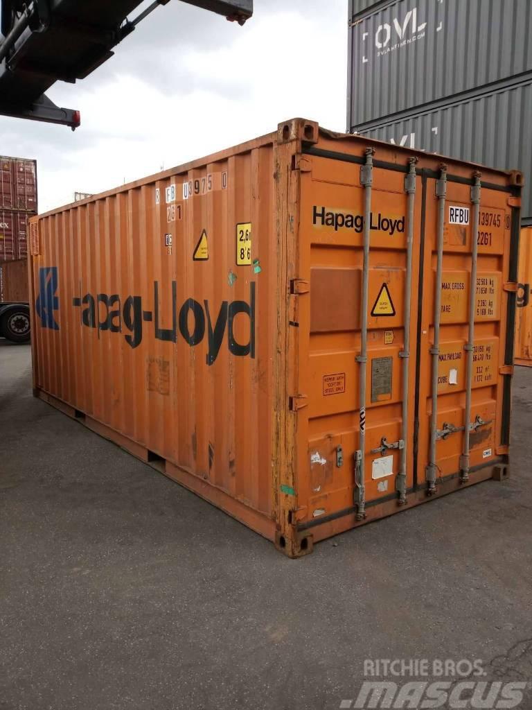  20' Lagercontainer/Seecontainer mit Lüftungsgitter Kontejnerji za skladiščenje