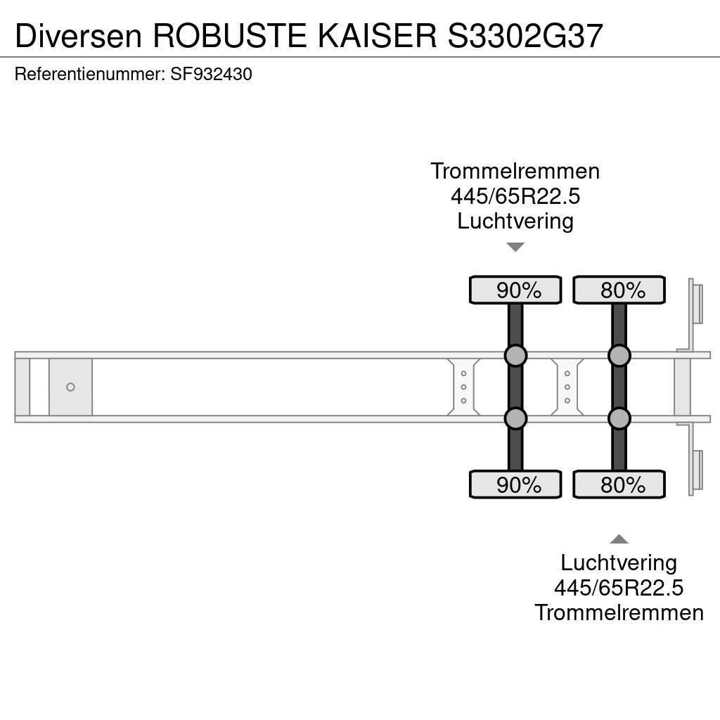 Robuste Kaiser S3302G37 Polprikolice prekucniki - kiper